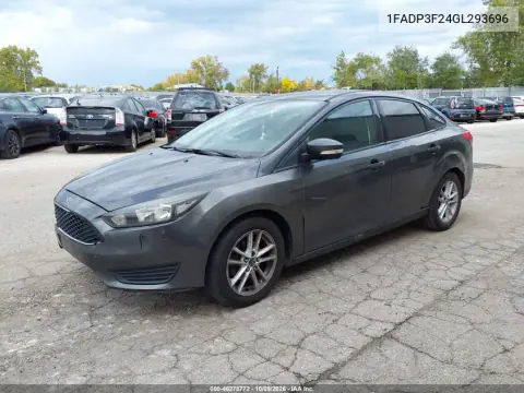 2016 Ford Focus Se VIN 1FADP3F24GL293696 фото 3