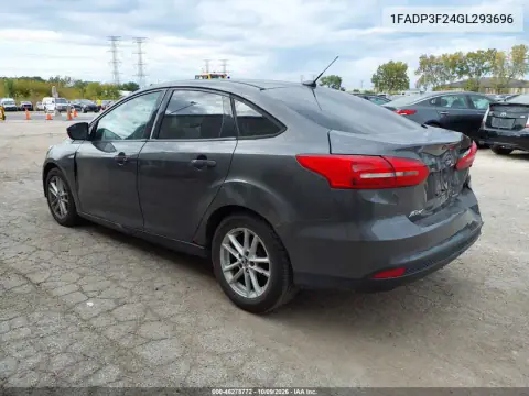 2016 Ford Focus Se VIN 1FADP3F24GL293696 фото 4