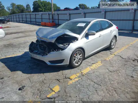 2016 Ford Focus Se VIN 1FADP3F23GL376729 фото 2