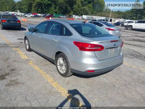 2016 Ford Focus Se VIN 1FADP3F23GL376729 фото 3
