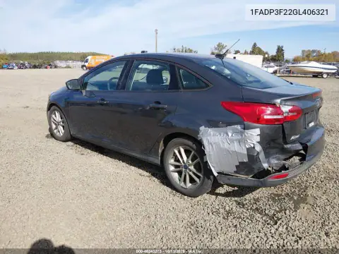 2016 Ford Focus Se VIN 1FADP3F22GL406321 фото 4