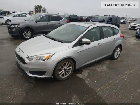 1FADP3K21GL284766 — 2016 Ford Focus, photo 3 from IAAI, Right side