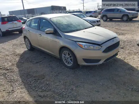 2017 Ford Focus Se VIN 1FADP3K21HL293100 фото 2