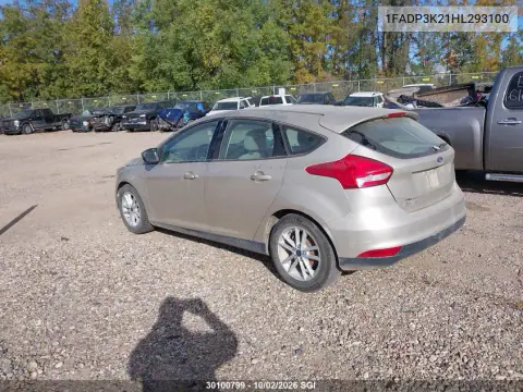 2017 Ford Focus Se VIN 1FADP3K21HL293100 фото 4