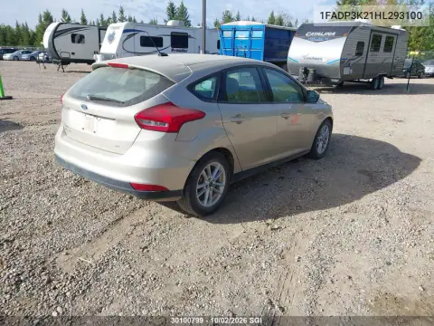 2017 Ford Focus Se VIN 1FADP3K21HL293100 фото 5
