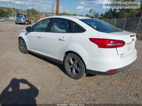 2017 Ford Focus Se VIN 1FADP3FE4HL259950 фото 3