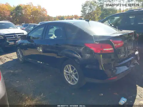 1FADP3F21HL327529 — 2017 Ford Focus, photo 3 from IAAI, Not reported