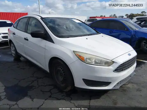 1FADP3E22HL244533 — 2017 Ford Focus, Normalne zużycie, zdjęć przed naprawą