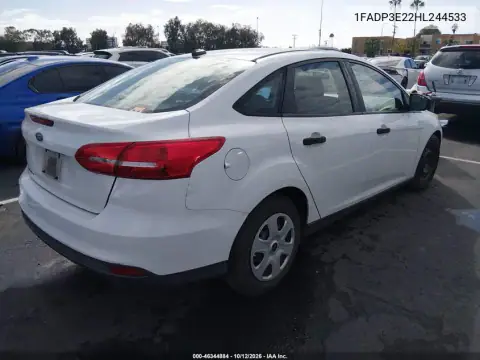1FADP3E22HL244533 — 2017 Ford Focus, photo 5 from IAAI, Normal wear
