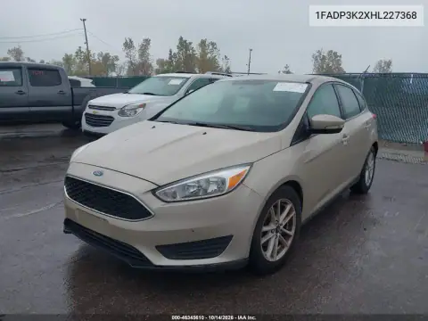 1FADP3K2XHL227368 — 2017 Ford Focus, foto 3 de IAAI, Delantera derecha