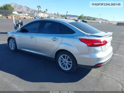 1FADP3F22HL300145 — 2017 Ford Focus, foto 4 de IAAI, Delantera izquierda