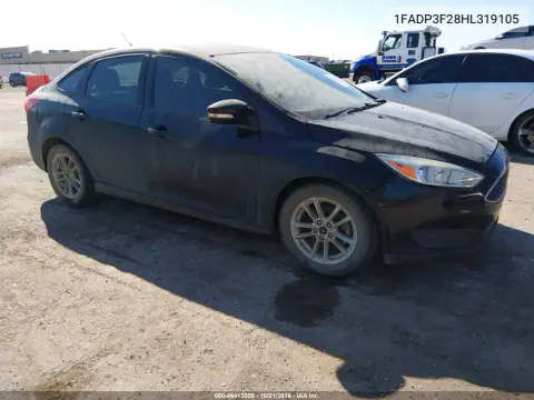 1FADP3F28HL319105 — 2017 Ford Focus, Звичайний знос, фото до ремонту