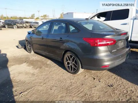 2018 Ford Focus Sel VIN 1FADP3H28JL258101 фото 4