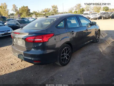 2018 Ford Focus Sel VIN 1FADP3H28JL258101 фото 5