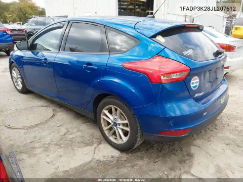 1FADP3K28JL207612 — 2018 Ford Focus, фото 3 с аукциона IAAI, повреждение штормом