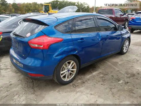 1FADP3K28JL207612 — 2018 Ford Focus, фото 4 с аукциона IAAI, повреждение штормом