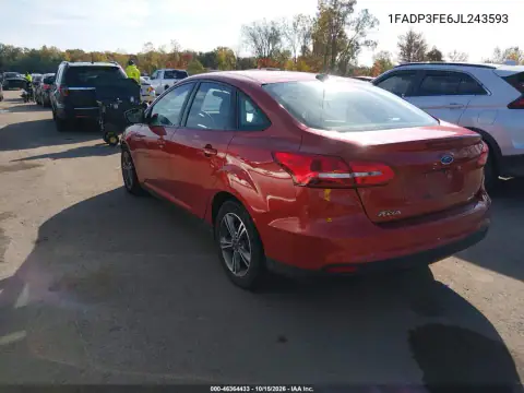 1FADP3FE6JL243593 — 2018 Ford Focus, фото 4 с аукциона IAAI, ПЕРЕДНЯЯ ЧАСТЬ