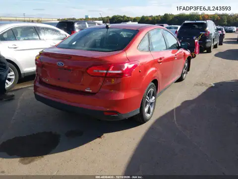 1FADP3FE6JL243593 — 2018 Ford Focus, фото 5 с аукциона IAAI, ПЕРЕДНЯЯ ЧАСТЬ