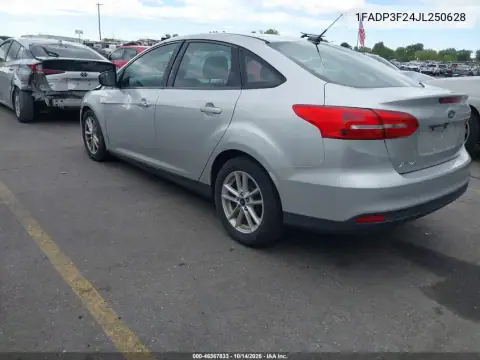 1FADP3F24JL250628 — 2018 Ford Focus, zdjęcie 4 z IAAI, Przód