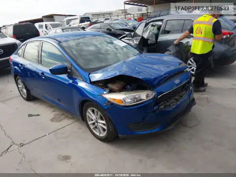 1FADP3FE2JL270533 — 2018 Ford Focus, ПЕРЕДНЯЯ ЧАСТЬ, фото до ремонта