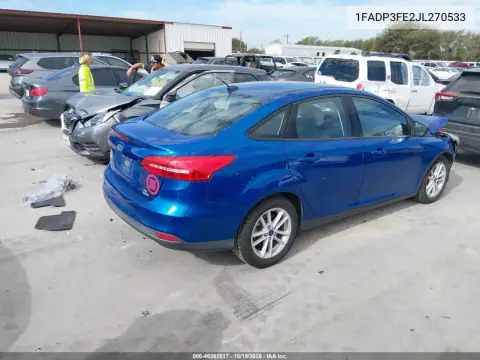 1FADP3FE2JL270533 — 2018 Ford Focus, фото 5 з IAAI, Передня частина