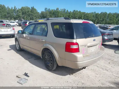 2007 Ford Freestyle Limited VIN 1FMDK06127GA32375 фото 4