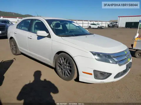 3FAHP0HA1BR158044 — 2011 Ford Fusion, Изъят кредитором, фото до ремонта