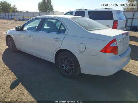 3FAHP0HA1BR158044 — 2011 Ford Fusion, photo 4 from IAAI, Repossessed