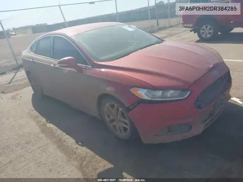 2013 Ford Fusion Se VIN 3FA6P0HR2DR384285 фото 2