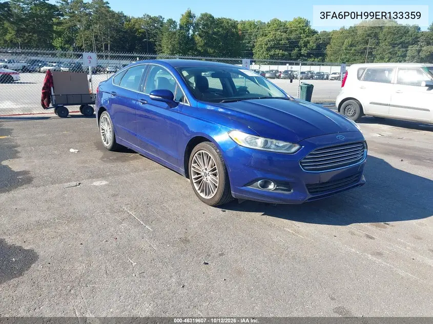 2014 Ford Fusion Se VIN 3FA6P0H99ER133359 фото 2