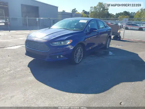 2014 Ford Fusion Se VIN 3FA6P0H99ER133359 фото 3