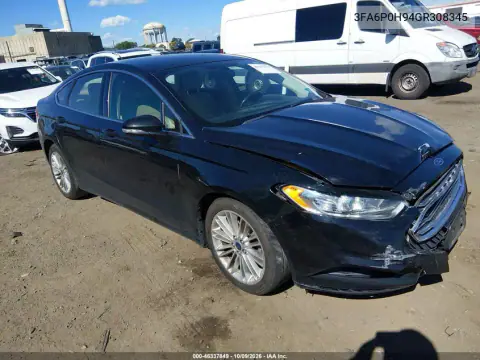 2016 Ford Fusion Se VIN 3FA6P0H94GR308345 фото 2