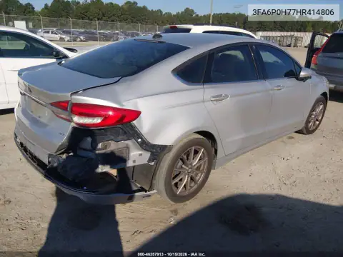 3FA6P0H77HR414806 — 2017 Ford Fusion, zdjęcie 5 z IAAI, Przód