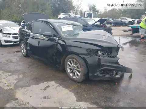 3FA6P0HD5HR293568 Ford Fusion 2017 — Left side damage, before-repair photo
