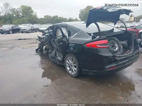 3FA6P0HD5HR293568 — 2017 Ford Fusion, photo 3 from IAAI, Left side