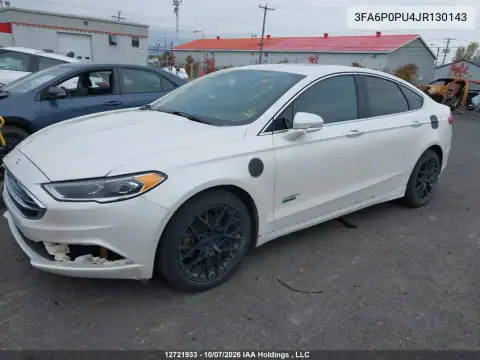 3FA6P0PU4JR130143 — 2018 Ford Fusion, photo 2 from IAAI 20.10.2026, Front end