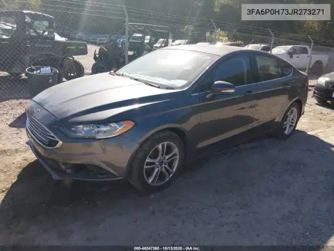 3FA6P0H73JR273271 — 2018 Ford Fusion, photo 3 from IAAI, Front end