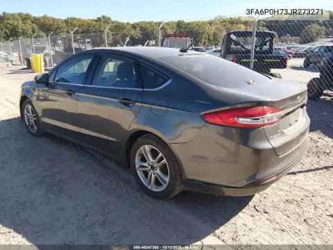 3FA6P0H73JR273271 — 2018 Ford Fusion, photo 4 from IAAI, Front end