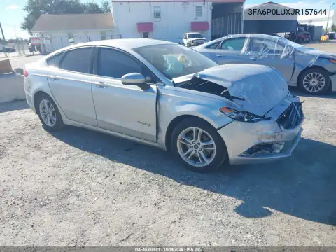 3FA6P0LUXJR157644 — 2018 Ford Fusion, წინა ნაწილი, ფოტოები შეკეთებამდე