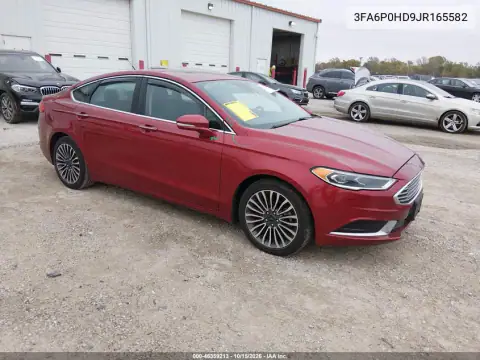 3FA6P0HD9JR165582 — 2018 Ford Fusion, წინა ნაწილი, ფოტოები შეკეთებამდე