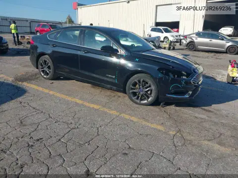 3FA6P0LU7JR269236 — 2018 Ford Fusion, Front end, before-repair photos