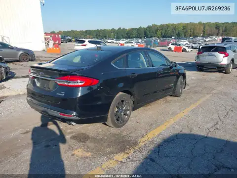 3FA6P0LU7JR269236 — 2018 Ford Fusion, ფოტო 5, IAAI, წინა ნაწილი