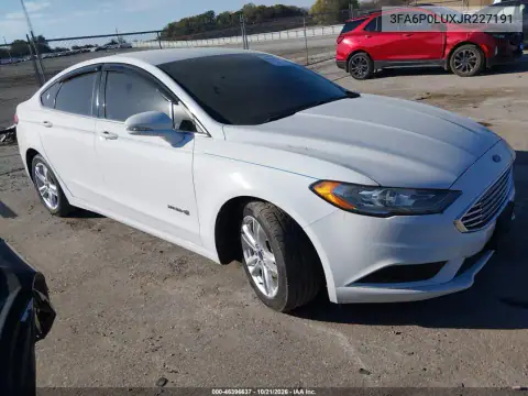 3FA6P0LUXJR227191 — 2018 Ford Fusion, Front end, before-repair photos