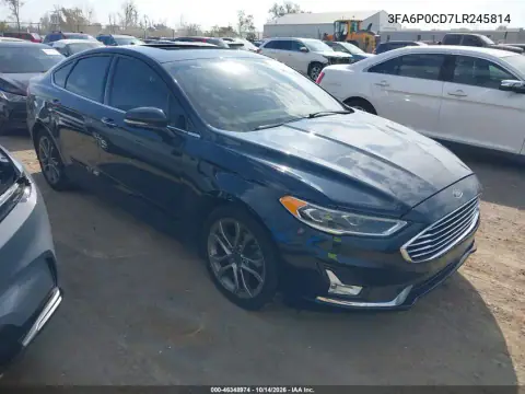 3FA6P0CD7LR245814 — 2020 Ford Fusion, Przód i tył, zdjęć przed naprawą