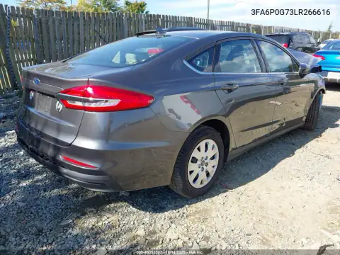 3FA6P0G73LR266616 — 2020 Ford Fusion, zdjęcie 4 z IAAI 26.10.2026, Normalne zużycie