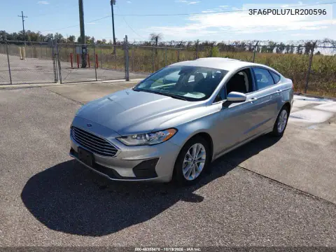 3FA6P0LU7LR200596 — 2020 Ford Fusion, фото 2 з IAAI 28.10.2026, Звичайний знос