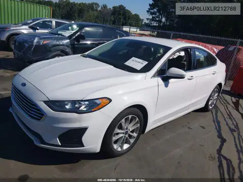 3FA6P0LUXLR212788 — 2020 Ford Fusion, foto 3 de IAAI, Lado derecho