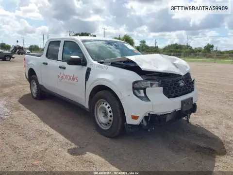3FTTW8BA0TRA59909 — 2026 Ford Maverick, Parte delantera, fotos antes de reparar