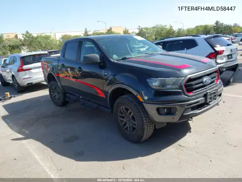 1FTER4FH4MLD58447 — 2021 Ford Ranger, Lado izquierdo, fotos antes de reparar