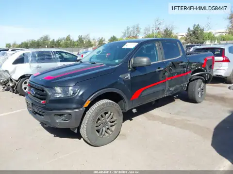 1FTER4FH4MLD58447 — 2021 Ford Ranger, фото 3 з IAAI, Лівий бік